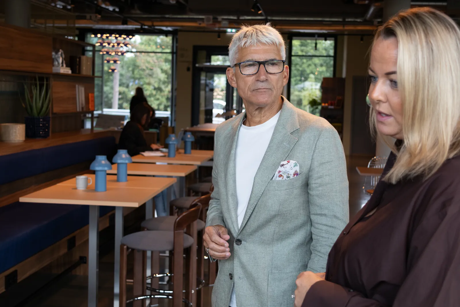 Samtale i restauranten